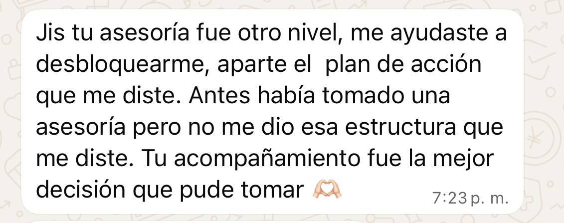 Testimonio alumna 6